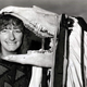 Preparing for Mari Lwyd, 1988.